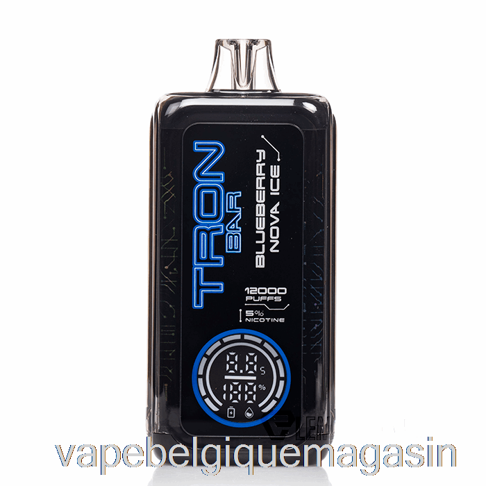 Vape Juice Tron ​​bar 12k Glace Jetable Aux Myrtilles Nova